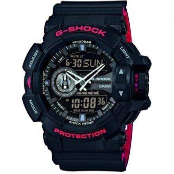 Casio Reloj Cronógrafo para Hombre de Cuarzo con Correa en Resina GA-400HR-1AER