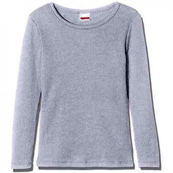 Damart tee Shirt Manches Longues Camiseta térmica, Blanco