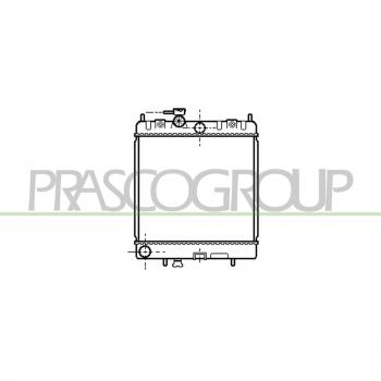Radiador de refrigeración del motor PRASCO DS005R004 para NISSAN