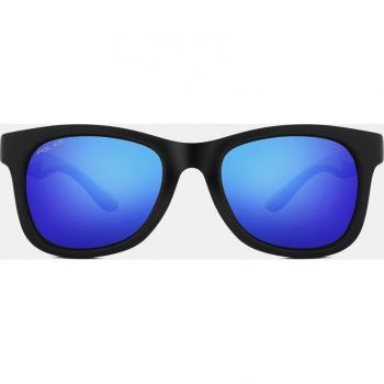 Polar 5010 para Niños 77C Gafas de Sol Infantiles Rectangulares en Negro con Lentes Polarizadas