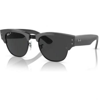 Ray-Ban RB0316S Mega Clubmaster Polarized 136748 Unisex Square Grey Sunglasses