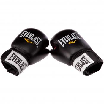 Everlast 6000LBK12OZ - Guantes de boxeo, color negro, talla 12oz