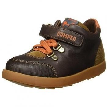 CAMPER Bryn - Brown Smooth Leather Boots, Size 8