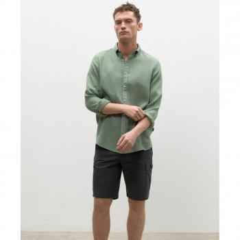 Camisa Malibu ECOALF para hombre de manga larga y tejido sostenible