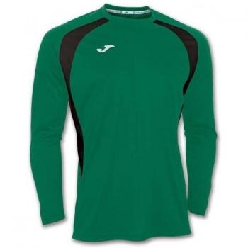 Joma 100015.451 - Camiseta de equipación de manga larga para mujer, color verde / negro, talla XL