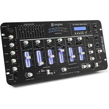 Skytec STM-3007 Mezclador 6 Canales SD/USB/MP3/LED/Bluetooth 19