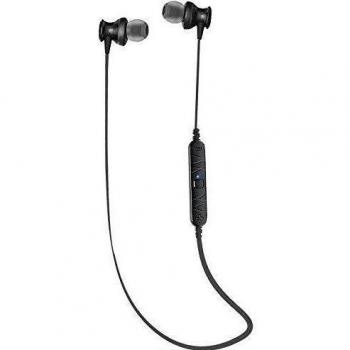 Auriculares Estéreo Bluetooth 4.0 GRDE, Auriculares Inalámbricos Deportivos Bluetooth Resistente al agua Con Cancelación Pasiva del Ruido Auriculares Bluetooth Con Micrófono Incorporado Cascos Bluetooth Manos Libres Para Deportes Aire Libre, Camping, 