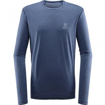 Haglöfs Ridge LS - Camiseta de hombre en color azul