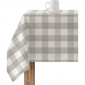 Mantel Resinado Antimanchas Cuadros 550-02 para Interior y Exterior BL Belum