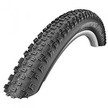 Schwalbe Racing Ralph EVO - Cubierta para Bicicleta Negro Black - Skin/White Stripes Talla:26x2.25