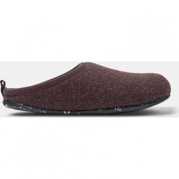 Camper 20889-135 Wabi - Zapatillas de casa abiertas de mujer burdeos en textil