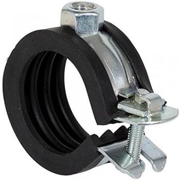 Abrazadera de tubo articulada fischer FGRS 20-24 acero galvanizado