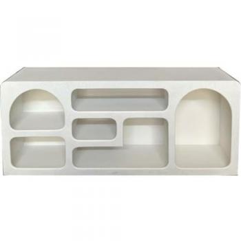 Mueble de TV Home ESPRIT Blanco 120 x 26 x 50 cm