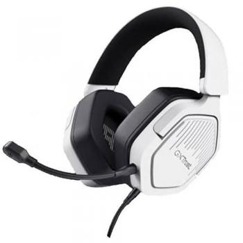 Auriculares Gaming Trust GXT 492W Carus Blanco con Micrófono y Conexión Jack 3.5