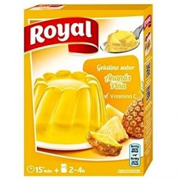 ROYAL gelatina sabor piña caja 170 gr