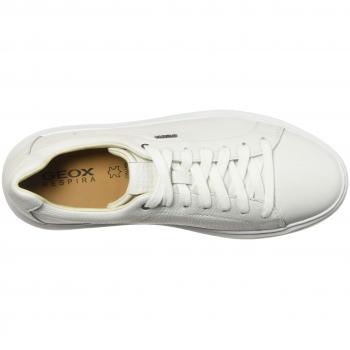 Geox Men's White Deiven Sneakers