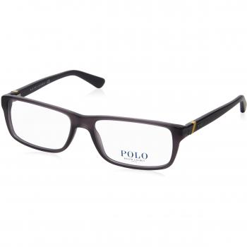 Polo Ralph Lauren 0PH2104, Monturas de Gafas para Hombre, Matte Transparent Grey, 54