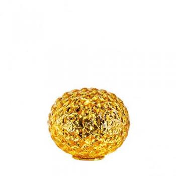 Lámpara de mesa LED Kartell Planet esfera amarilla