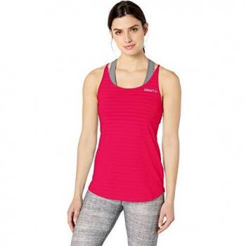Craft Ropa Deportiva para Mujer, Camiseta sin Mangas con Detalle de Espalda, Camiseta atlética, Mermelada, S
