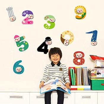 Jessie Letty RoomMates-Adhesivos murales reutilizables Happi animal Alphabet para niños