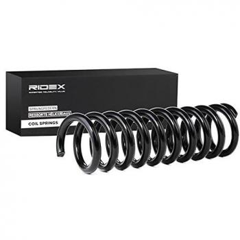 Muelle de suspensión RIDEX 188C0272 para Mercedes-Benz E-Klasse Limousine (W124) - Muelle helicoidal trasero, amortiguador