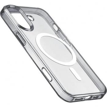 Funda Transparente Gloss MagSafe para iPhone 16, Case Protectora y Resistente a Golpes