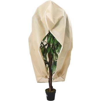 Cubierta con Cremallera para Plantas 70g/m² 3,93x3,5 m Beige