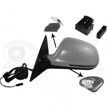 Espejo retrovisor VAN WEZEL 0341817, tipo: espejo retrovisor, características: diseño específico para vehículos, incluye soporte de montaje, cristal reflectante de alta calidad, resistente a impactos y vibraciones, fácil instalación