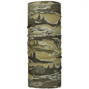 Buff - Pañuelo - para niño Wild Nature Khaki Talla única