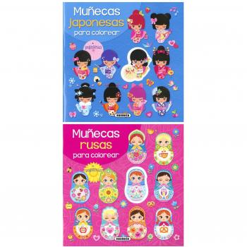 Muñecas para colorear