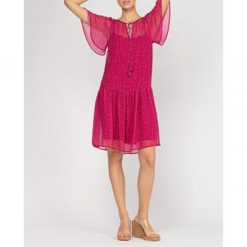 Niza Vestido corto de ajuste relajado