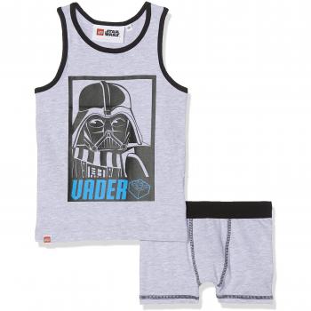 LEGO Wear 21057-Conjunto de Ropa Interior Niños Gris