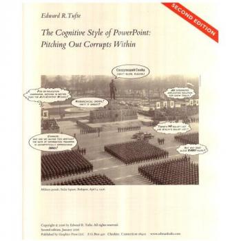 Cognitive Style of Powerpoint: Pitching Out Corrupts Within