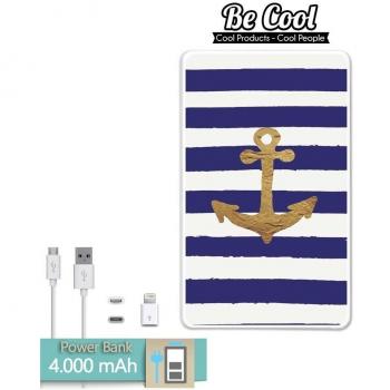 Becool® - Batería Externa Power Bank 4000 mah + Gratis 1 cable USB-MicroUsb