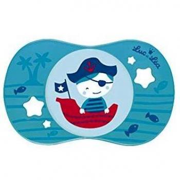LUC ET LEA Sucette en silicone pirate 6 mois et +