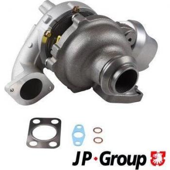 JP GROUP Turbocompresor y sistema de carga 4117400500, incluye características como alta eficiencia en la compresión de aire, diseño optimizado para mejorar el rendimiento del motor, materiales resistentes a altas temperaturas y presiones, fácil insta