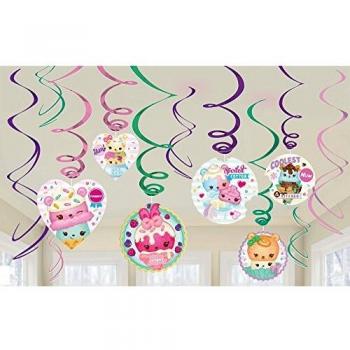 amscan Nums Num Noms Swirl Valores Decs