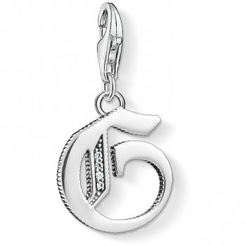 Colgante Charm Letra G de Plata con Zircónia Thomas Sabo 1587-643-21
