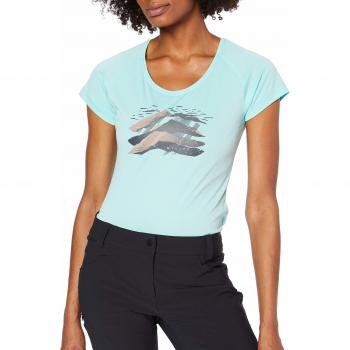 MILLET LD Come TS SS Camiseta, Mujer, Aruba Blue, L