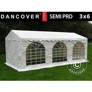 Carpa para Fiestas Semi Pro Plus 3x6m PVC Blanca