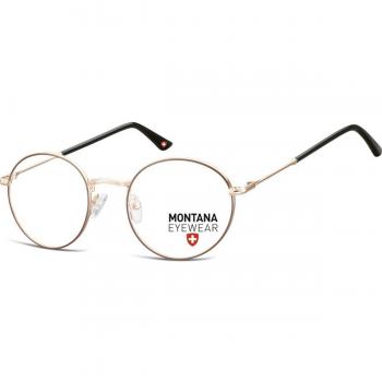 Montana Eyewear MM591 MM591C Armazones y Lentes Recetados para Hombre Marrones