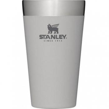 Pinta de Cerveza Térmica Stanley Adventure 0.47L - Gris Ceniza, Mantiene Fría Hasta 4 Horas
