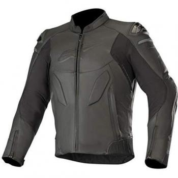 Alpinestars Chaqueta moto Caliber Leather Jacket Negro, Negro, 48