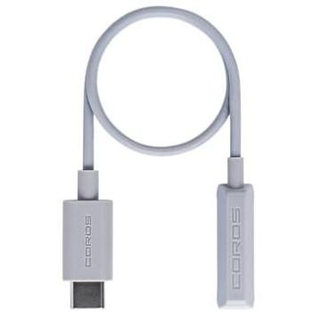 Cable de carga USB-C para monitor de ritmo cardíaco Coros gris