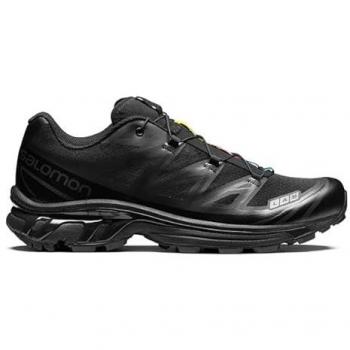 Salomon XT-6 Men's Lowtop Performance Sneakers - Black - Size 41 1/3