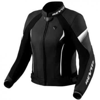 Chaqueta de Moto para Mujer Rev'it Xena 4 Negra-Blanca