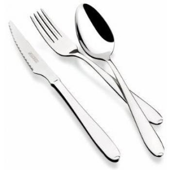Monix London - Cucharita de café de acero inox 18/10, set de 6 piezas.