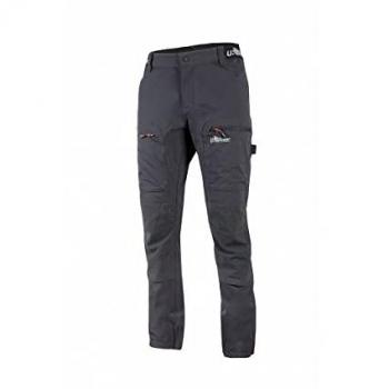 Pantalones de trabajo Horizon U-4 stretch - L - Gris oscuro