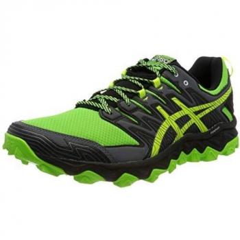 ASICS Men's 1011A197-300_40,5 Running Shoes, Green, 6.5 UK