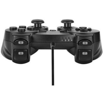 Speedlink SL-4442-BK Strike FX - Mando para PC/PS3 con Force Feedback, color negro